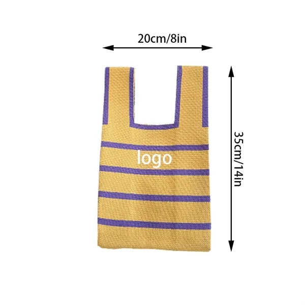 Women's Wrist Knotted Tote Bag