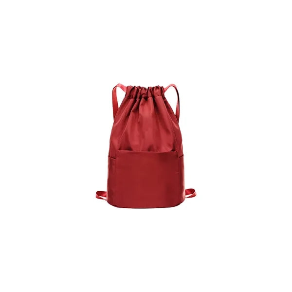 Versatile Water-Resistant Backpack with Drawstring
