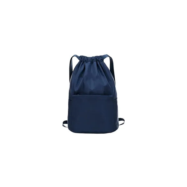 Versatile Water-Resistant Backpack with Drawstring