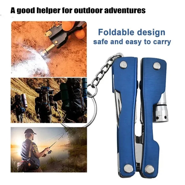Versatile Portable 9-in-1 Outdoor Survival Multi-Tool Pliers