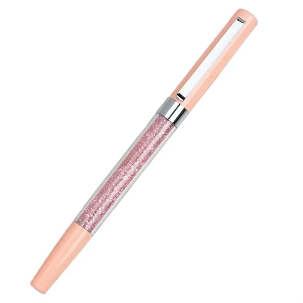 Metal Crystalline Ballpoint Pen with Clip