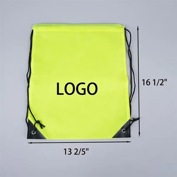 Polyester Drawstring Bags for Gym, Travel, and Sports