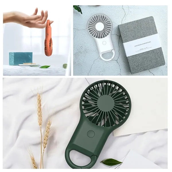 Portable Carabiner Buckle Mini Fan