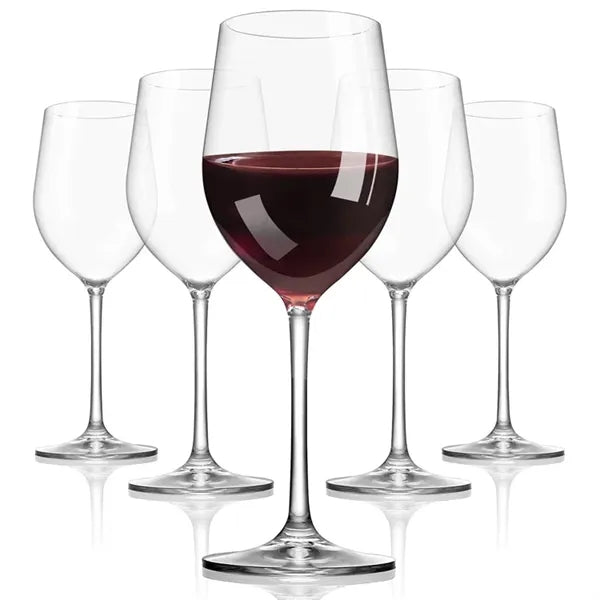 15 oz Unbreakable Stemmed Wine Glasses for Wedding Party