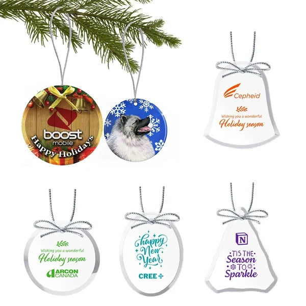 Christmas crystal decoration