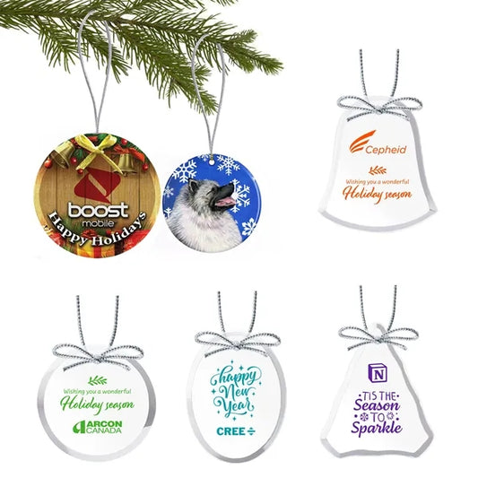 Christmas crystal decoration