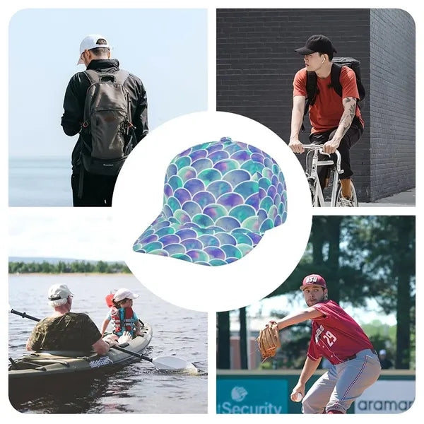 Flat Top Mesh Hat