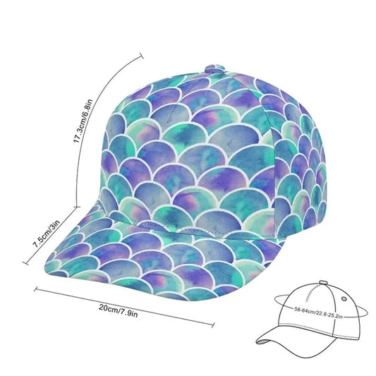 Flat Top Mesh Hat