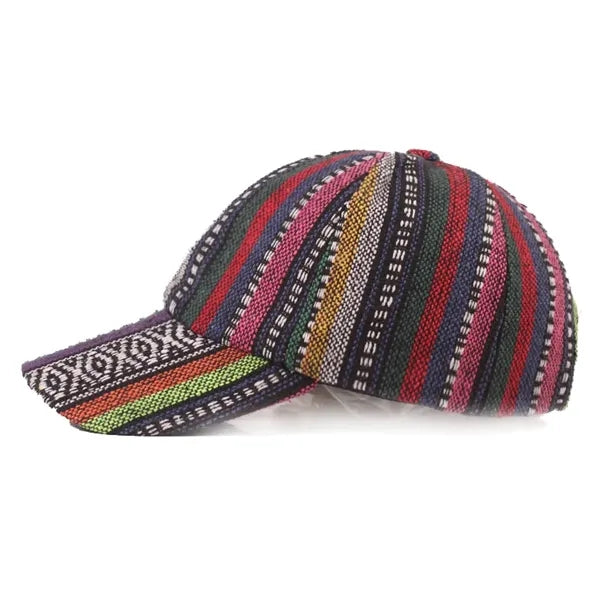 Flat Top Cap for Breathability