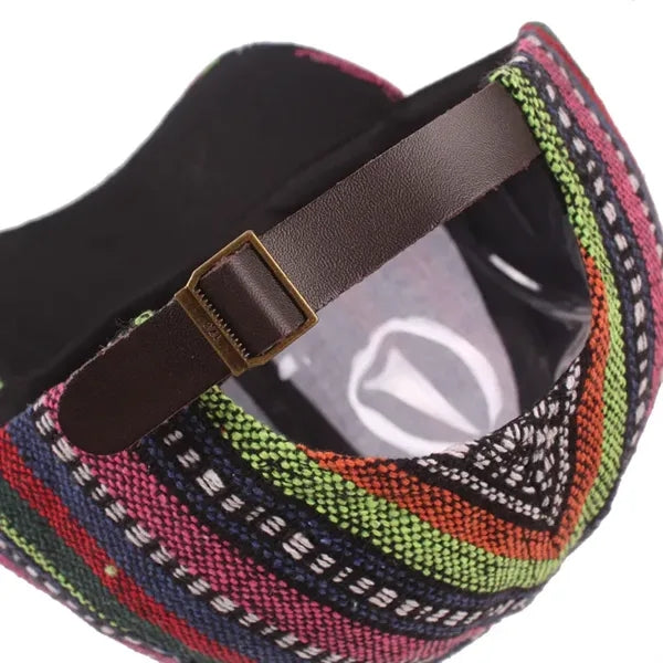 Flat Top Cap for Breathability