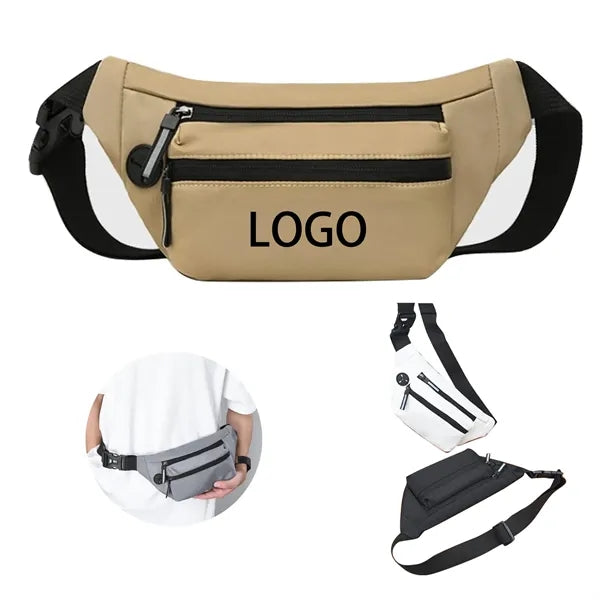 Casual Minimalist Crossbody Waist Bag