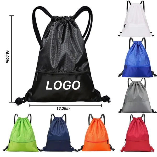 420d Drawstring Waterproof Backpack