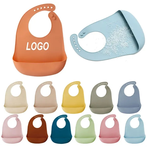 Ultra Thin Silicone Baby Bib