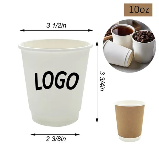 10oz Double Layer Coffee Cup