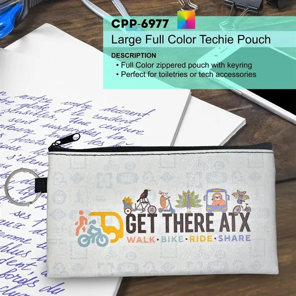 Large Full Color Techie Pouch