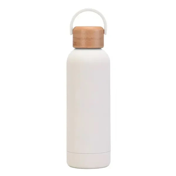 17oz Portable Water Bottle with Bamboo Cap