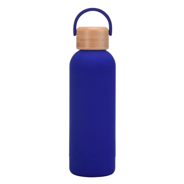 17oz Portable Water Bottle with Bamboo Cap