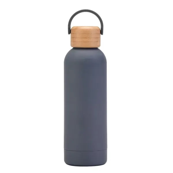 17oz Portable Water Bottle with Bamboo Cap