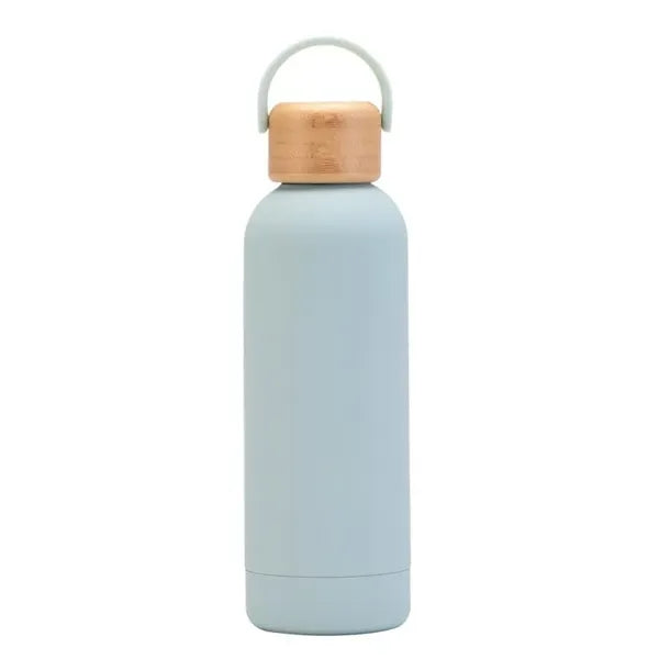 17oz Portable Water Bottle with Bamboo Cap