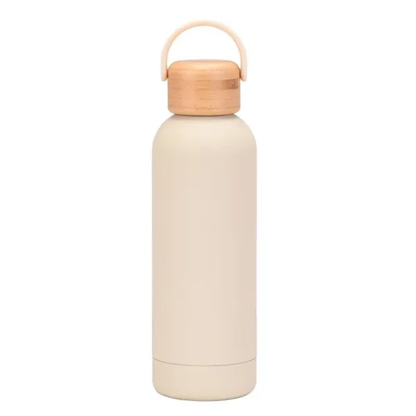 17oz Portable Water Bottle with Bamboo Cap