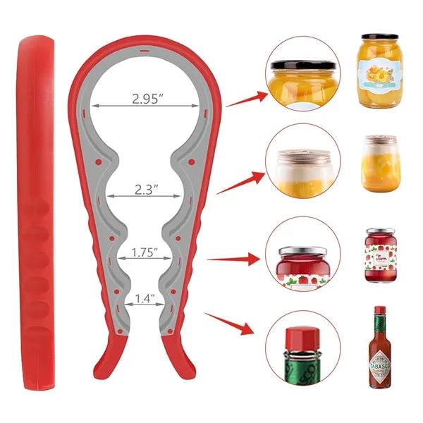 4 In 1 Multi Function Can And Bottle Opener