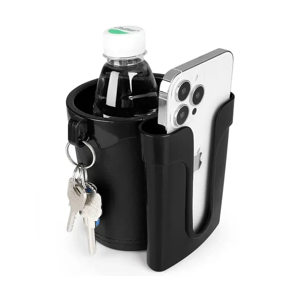 Bike Cup Holder With Cell Phone Keys For Bicycles