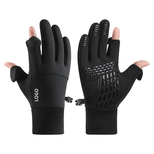 Winter Fingerless Gloves Windproof Cold Weather Touchscreen