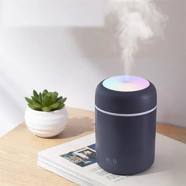 Home car colorful light portable quiet mini humidifier