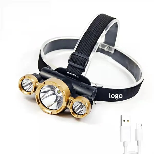 3 LED Lighting Headlamp