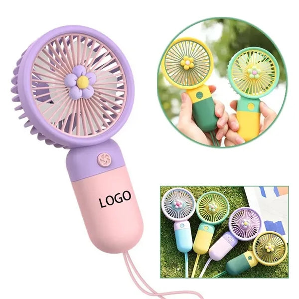 Plastic Powerful Mini Handheld Cooling Compact USB Fan