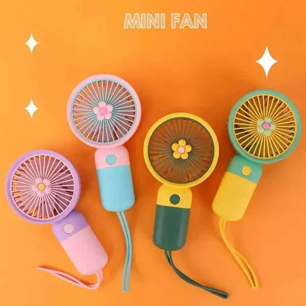 Plastic Powerful Mini Handheld Cooling Compact USB Fan