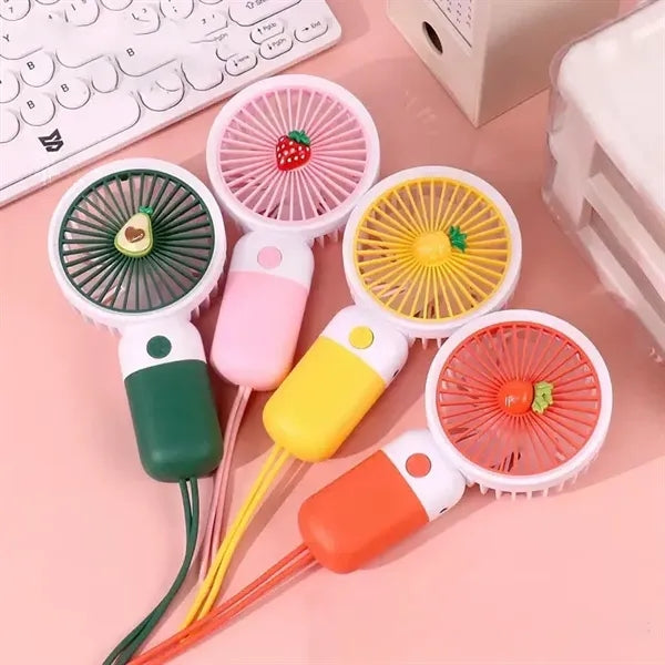 Plastic Powerful Mini Handheld Cooling Compact USB Fan