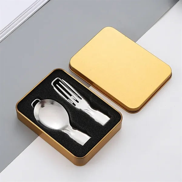 Travel Cutlery Set with Case