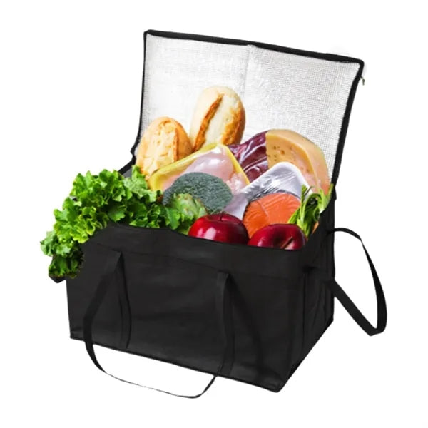 Large Insulated Grocery Tote Bag