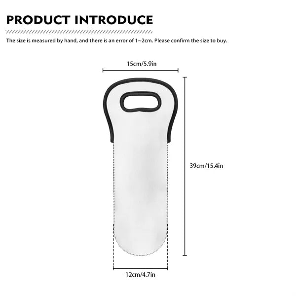 Neoprene Wine Bottle Bag