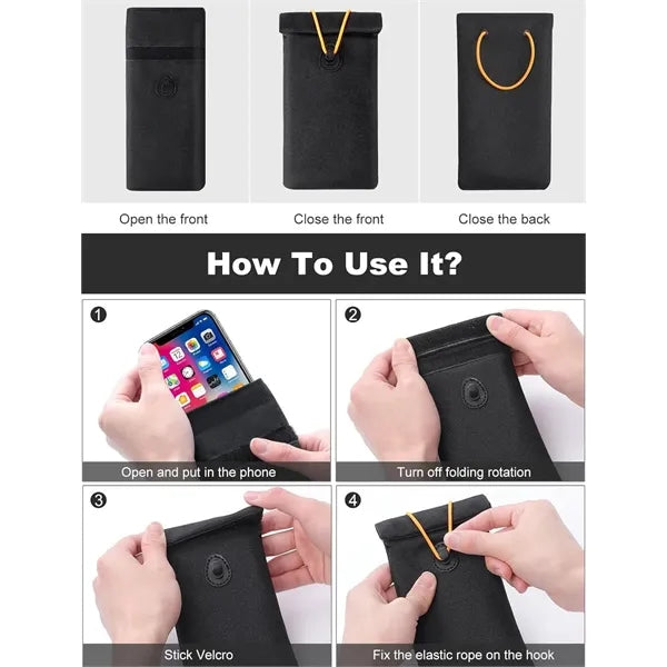 RFID Cell Phone Signal Blocking Pouch