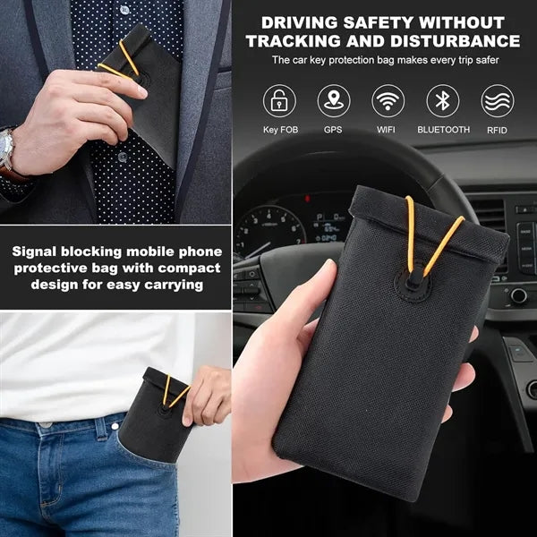 RFID Cell Phone Signal Blocking Pouch