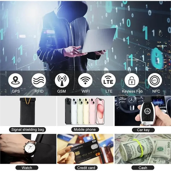 RFID Cell Phone Signal Blocking Pouch