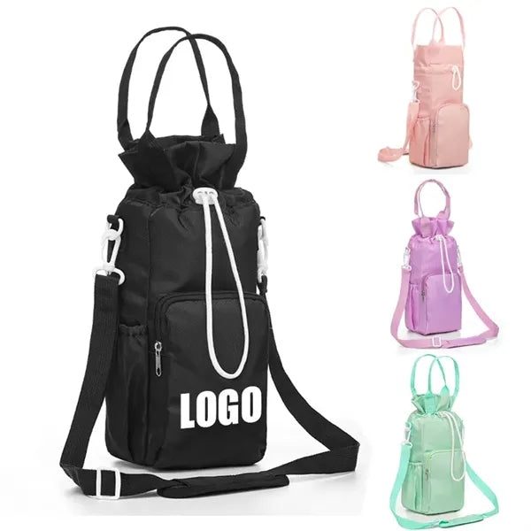 40OZ Bottle Insulated Pouch Holder With Phone Pocket