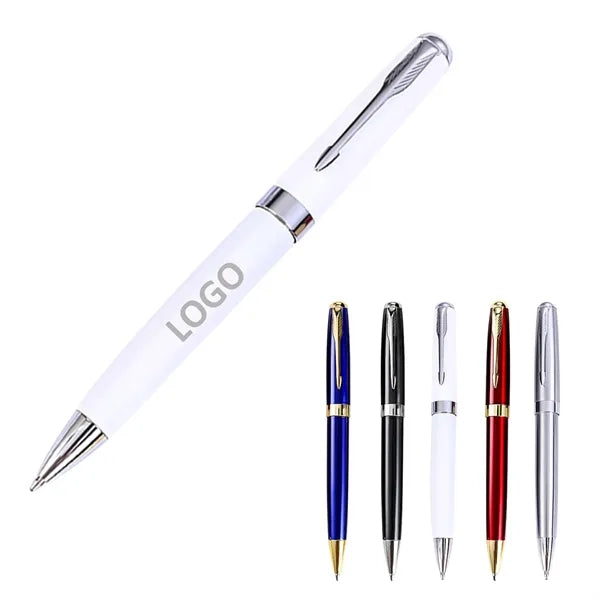 Twist-Action Metal Ballpoint Pen