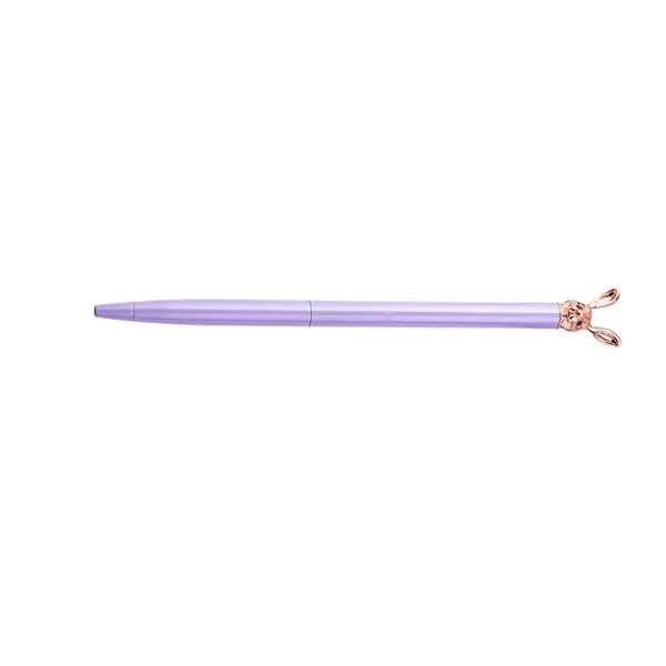 Rabbit-Shaped Slim Retractable Ballpoint Pen