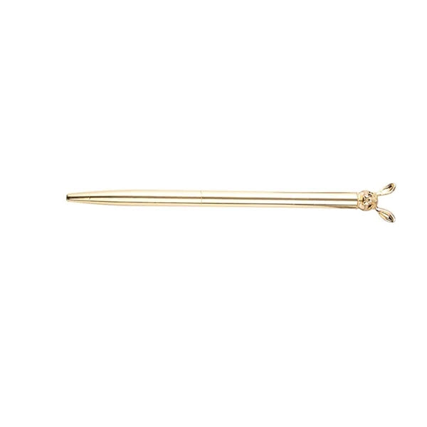 Rabbit-Shaped Slim Retractable Ballpoint Pen