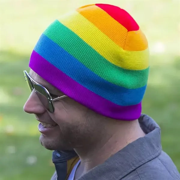 Rainbow Beanie