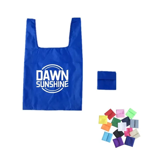 Foldable Polyester Shopping Bag with Pouch