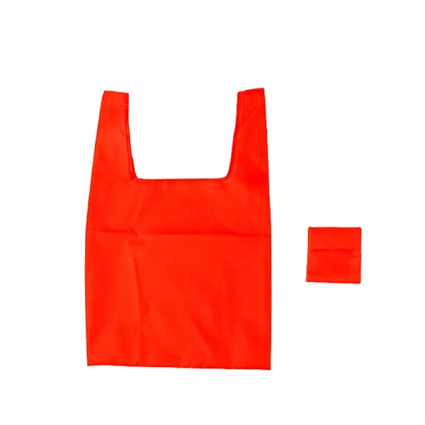 Foldable Polyester Shopping Bag with Pouch