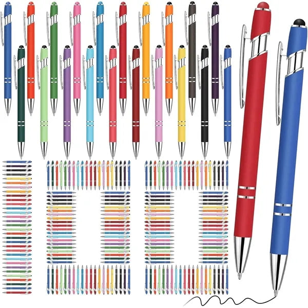 Pen With Soft Rubberized Grip