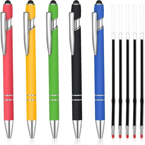 Pen With Soft Rubberized Grip