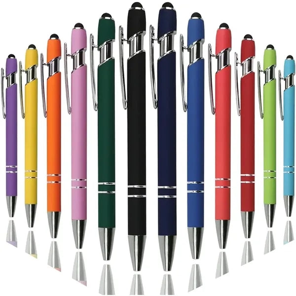Pen With Soft Rubberized Grip