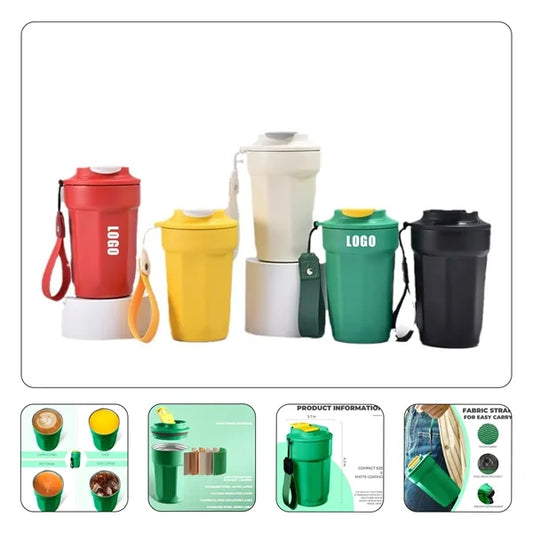 Stainless Steel Tumbler, Insulated and Leak-Proof