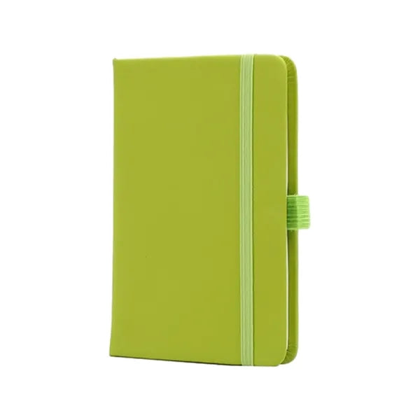 A6 Notebook PU Belt Pen Socket